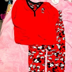 Disney PJ matching Set womens, Size XL